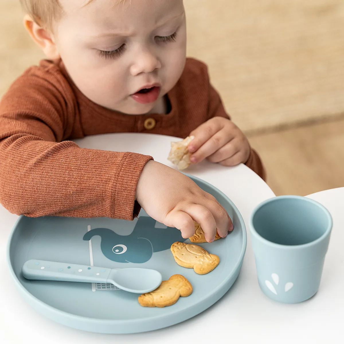 Elphee foodie minimugg 13 cl, Blue Done by deer