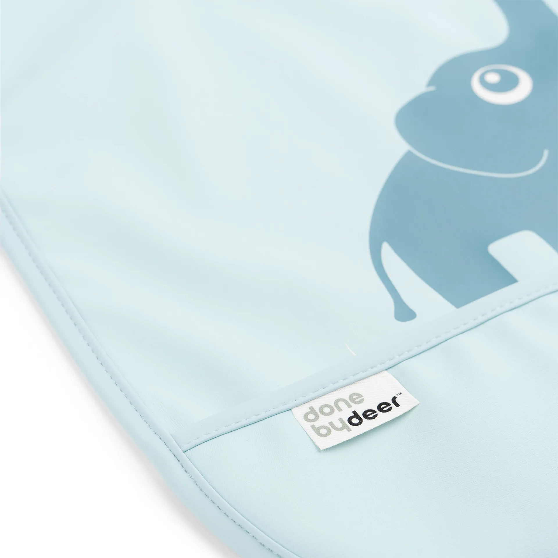 Elphee haklapp med kardborre 2-pack, Blue Done by deer