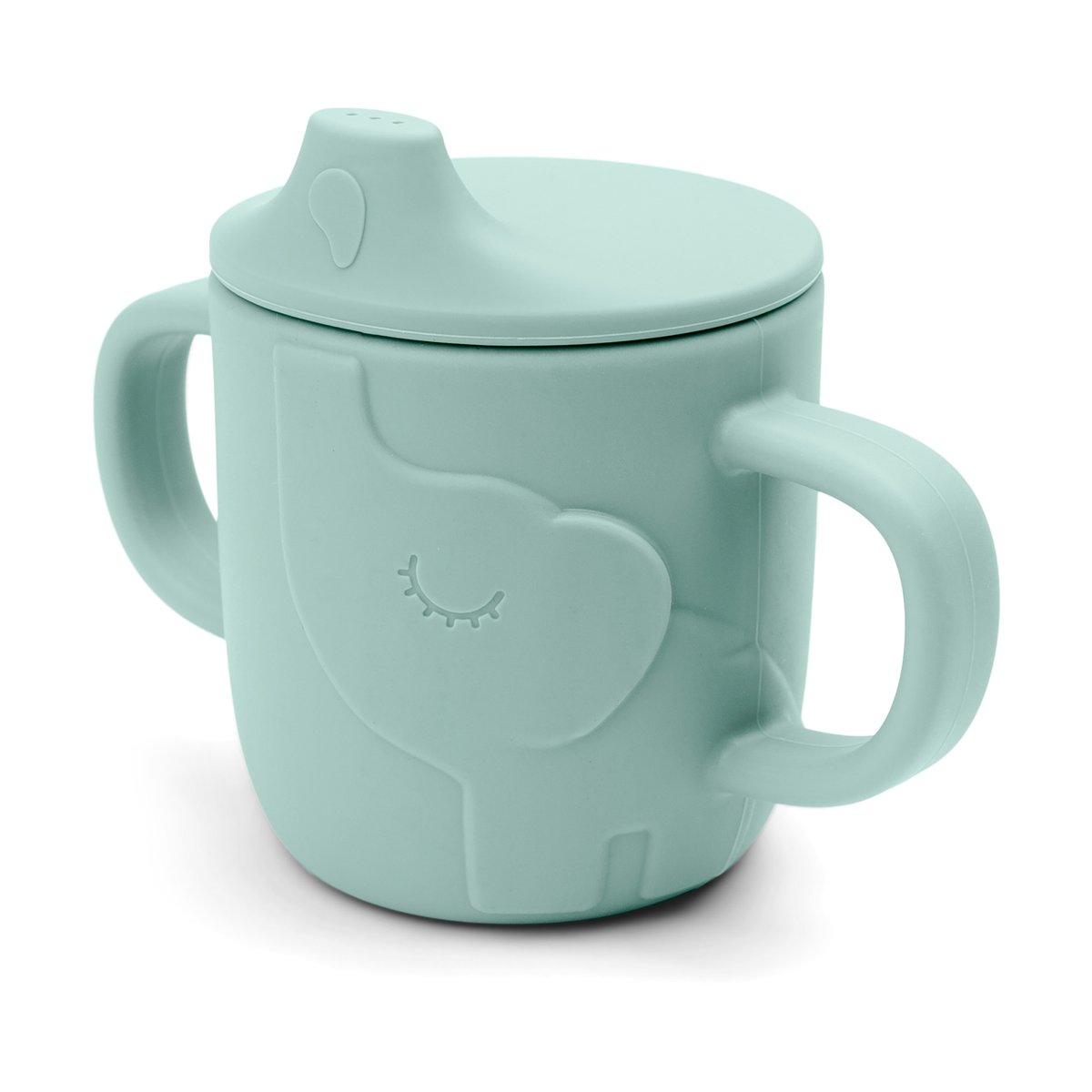Done by deer Elphee peekaboo pipmugg 12 cl Blue | Skandinavisk Design | Kaffekoppar | Blå