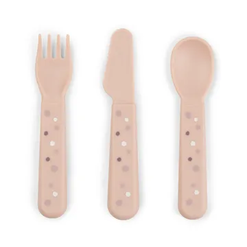 Happy Dots foodie bestickset 3 delar - Powder - Done by deer