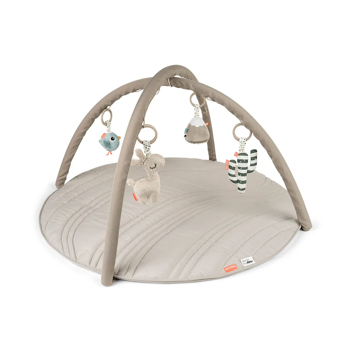 Done by deer Lalee babygym 90 cm Sand | Skandinavisk Design | Barnrumsinredning | Beige
