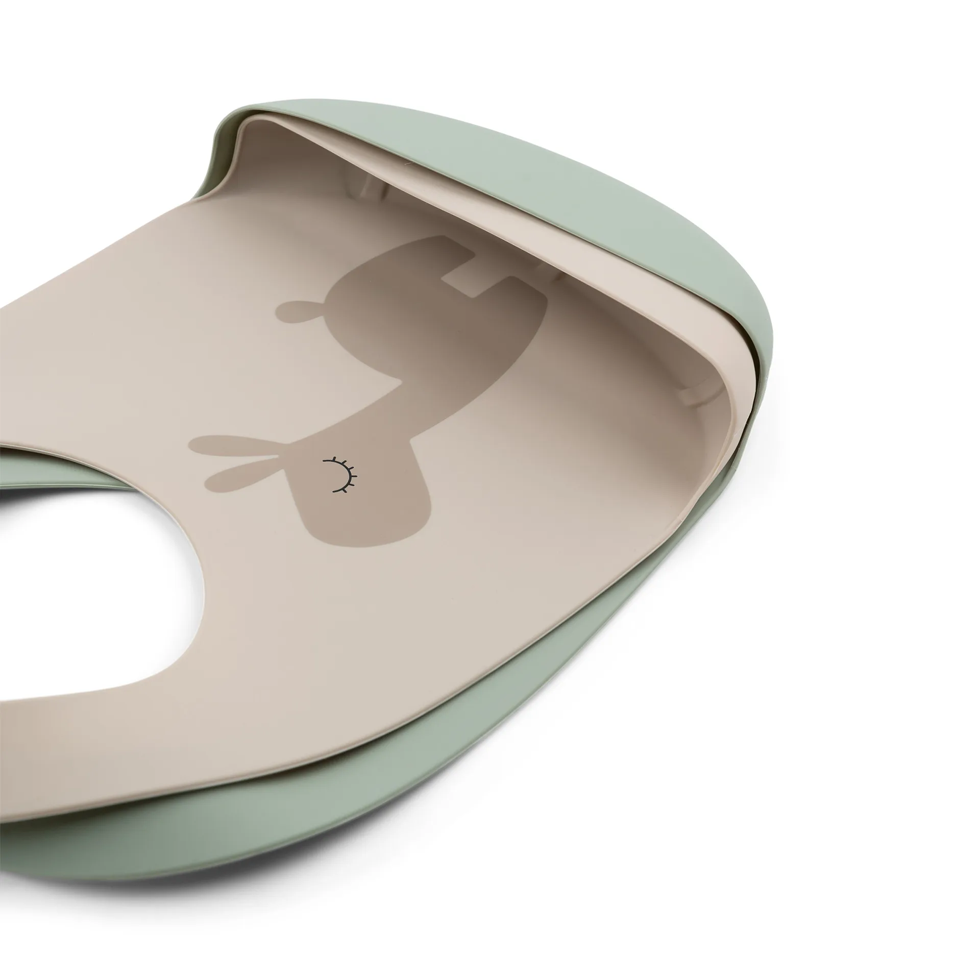 Lalee haklapp 2-pack, Sand-green Done by deer