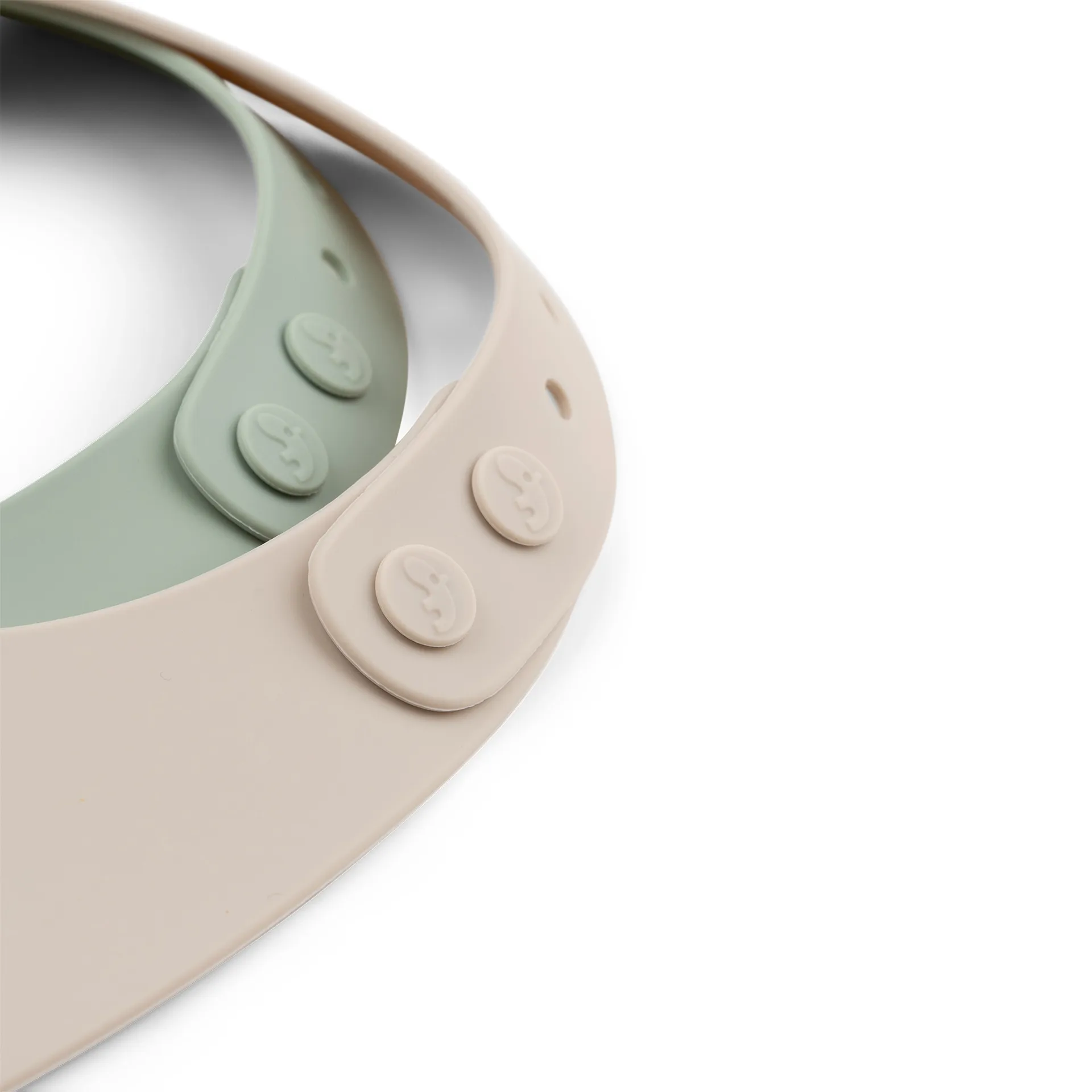 Lalee haklapp 2-pack, Sand-green Done by deer