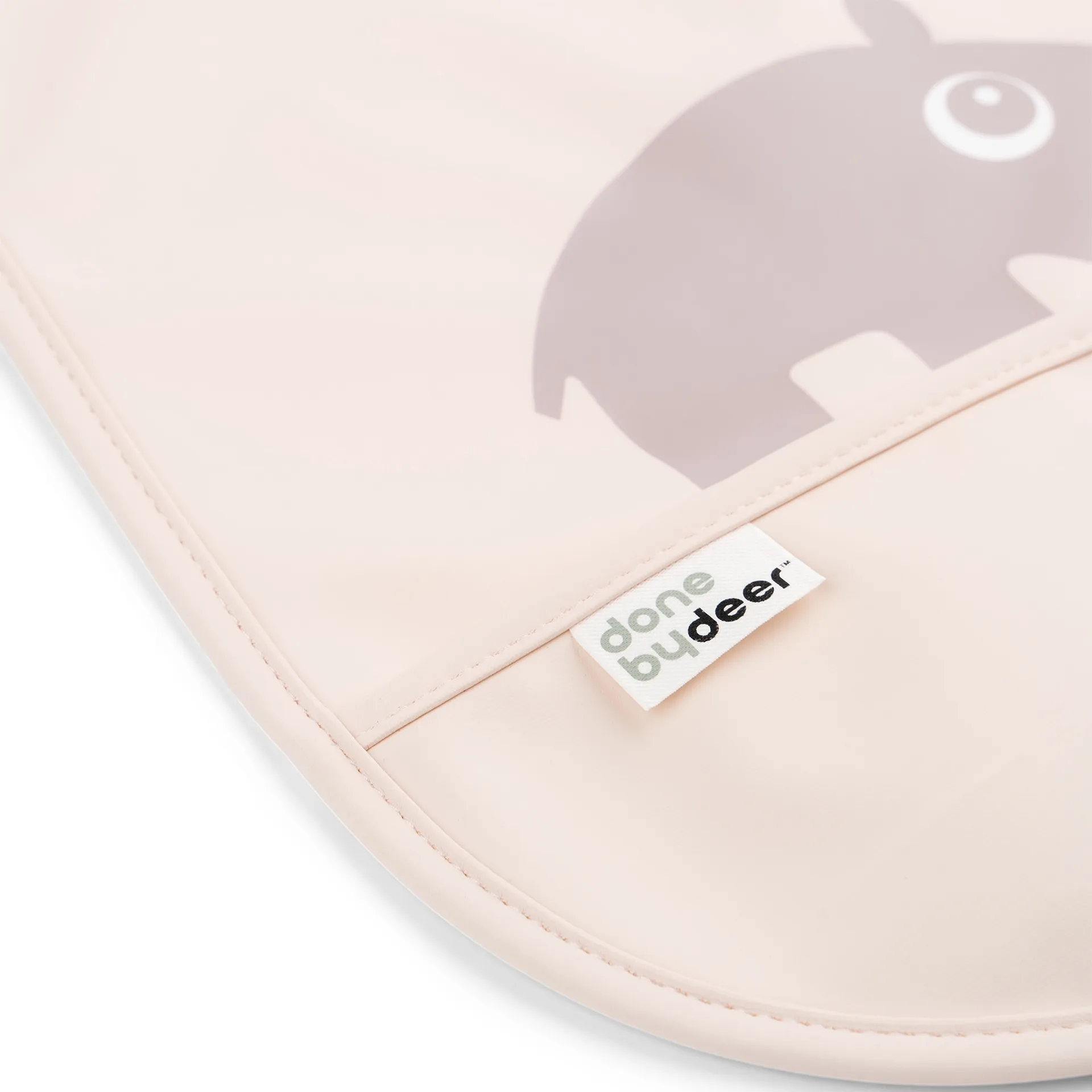 Ozzo haklapp med kardborre 2-pack, Powder Done by deer