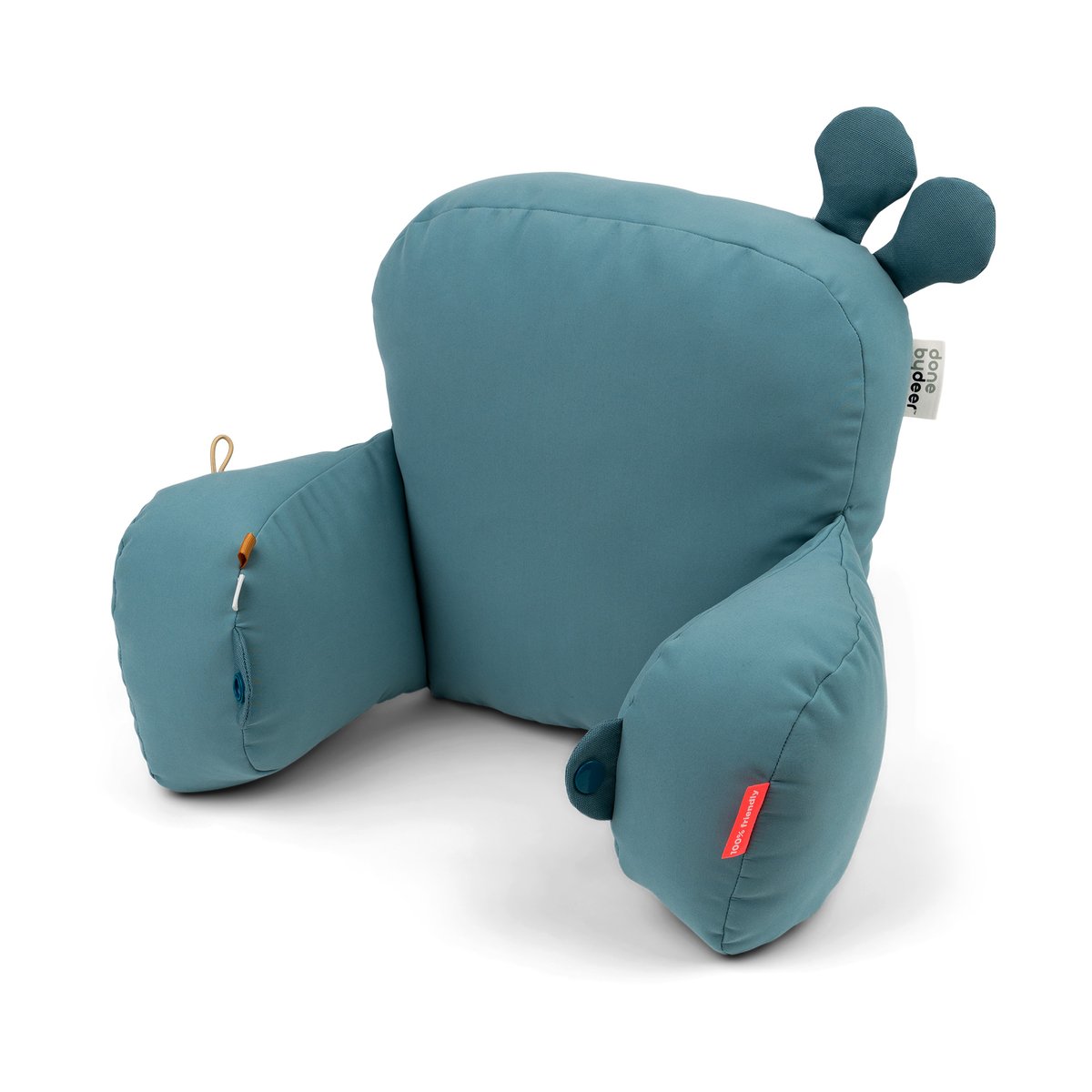 Done by deer Raffi barnvagnskudde Blue | Skandinavisk Design | Innerkuddar | Blå