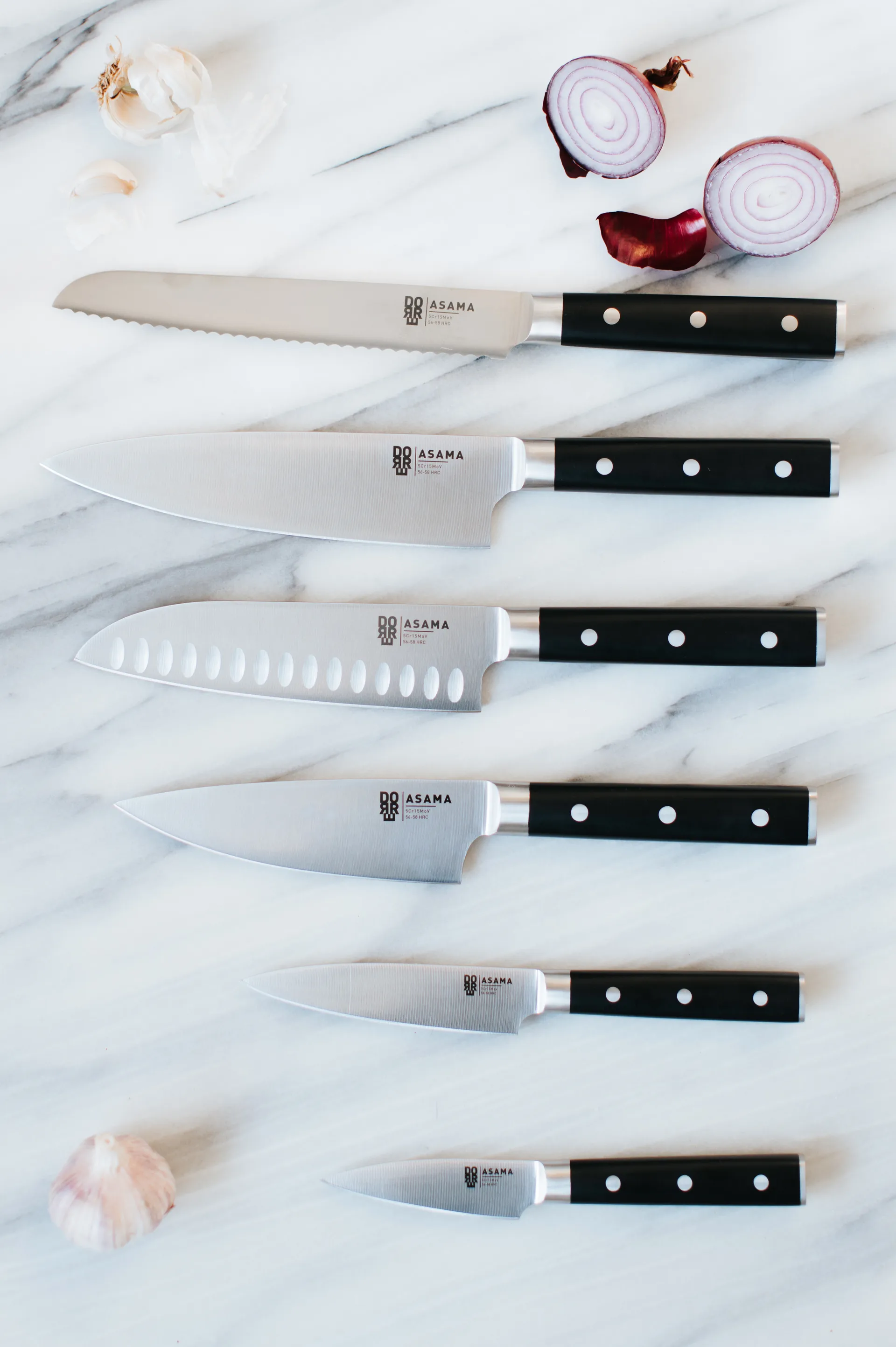 Asama allkniv 13 cm, Rostfritt stål Dorre