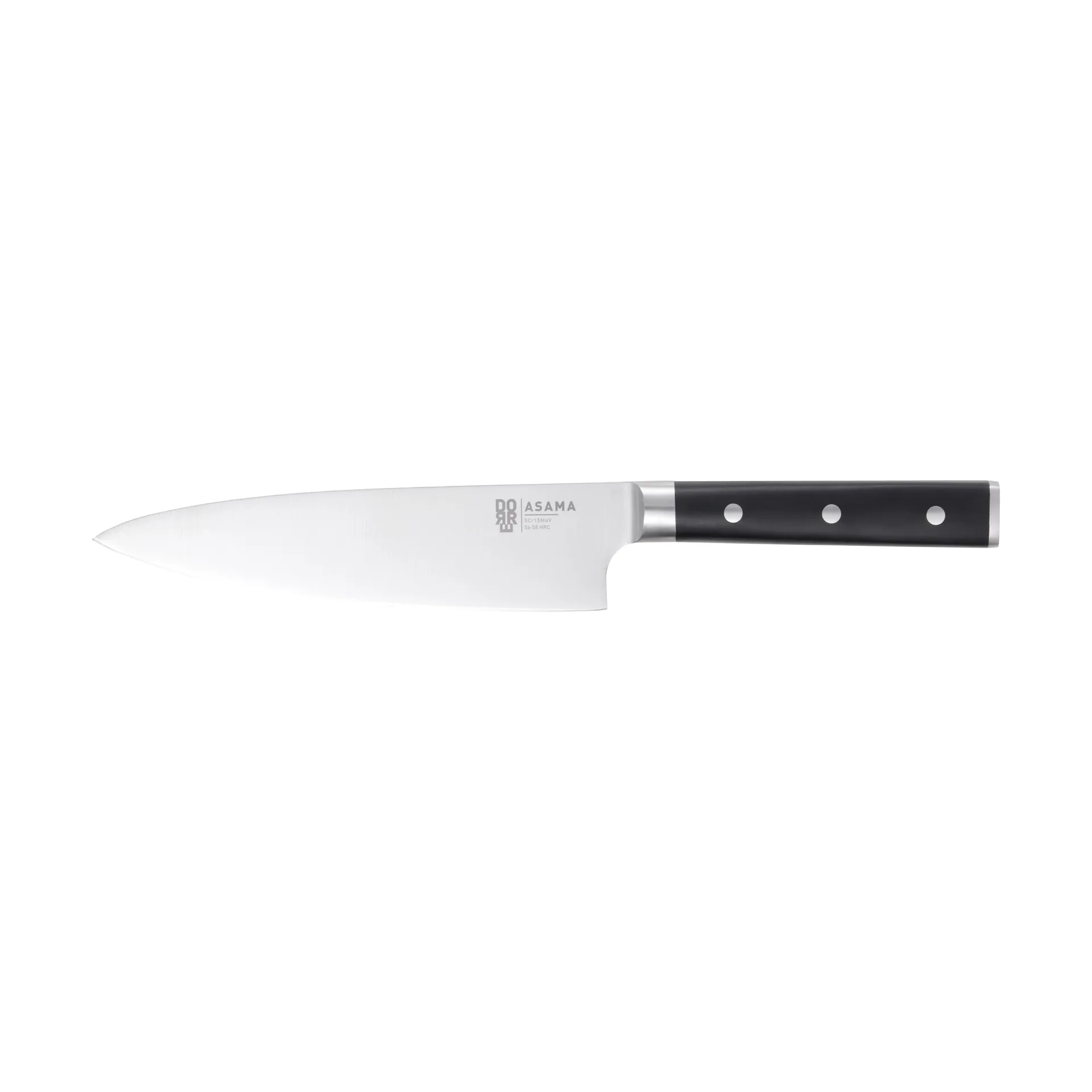 Asama kockkniv 20 cm, Rostfritt stål Dorre