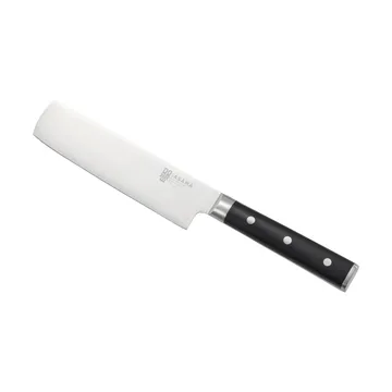 Asama Nakiri grönsakshacka - Rostfritt stål, svart, 31 cm - Dorre