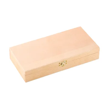 BBQ stekkniv - Rostfritt stål, 6-pack, trälåda akacia, 22,5x2 cm - Dorre