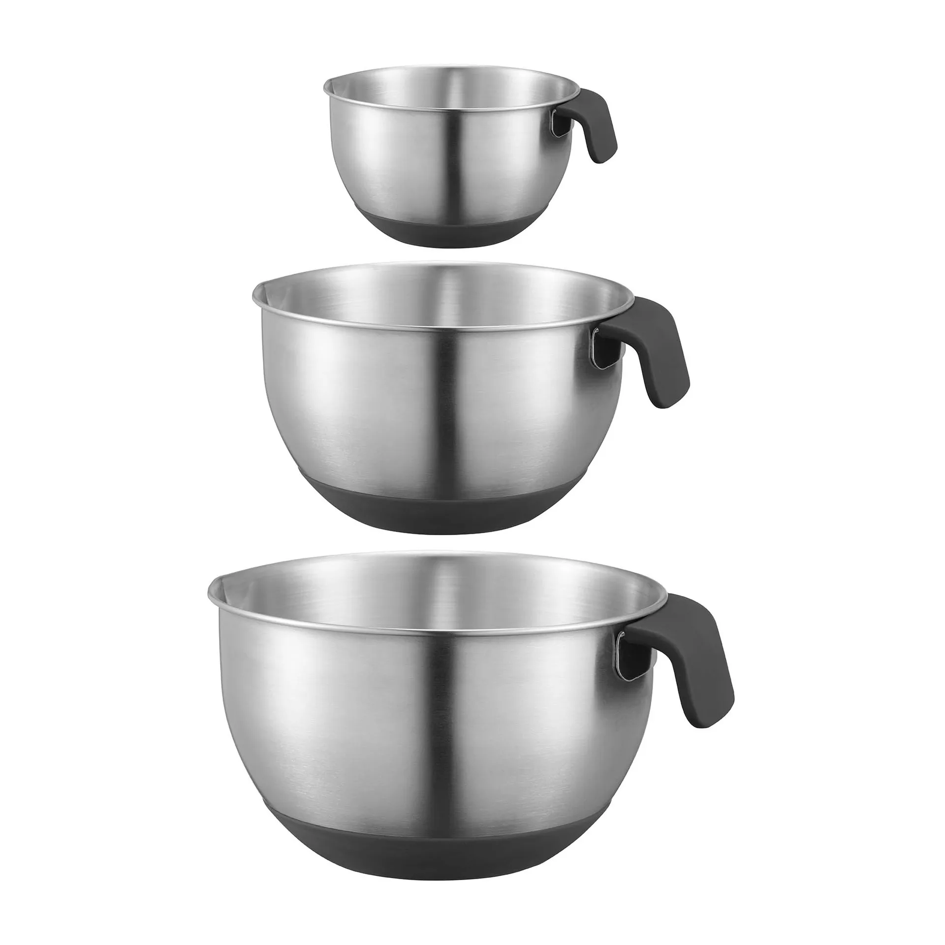 Becca bunke 3 delar, Rostfritt stål Dorre