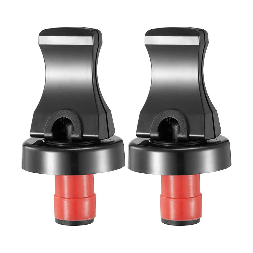 Dorre Bobo flaskförslutare 2-pack Svart | Skandinavisk Design | Flasköppnare & Förslutning | Svart