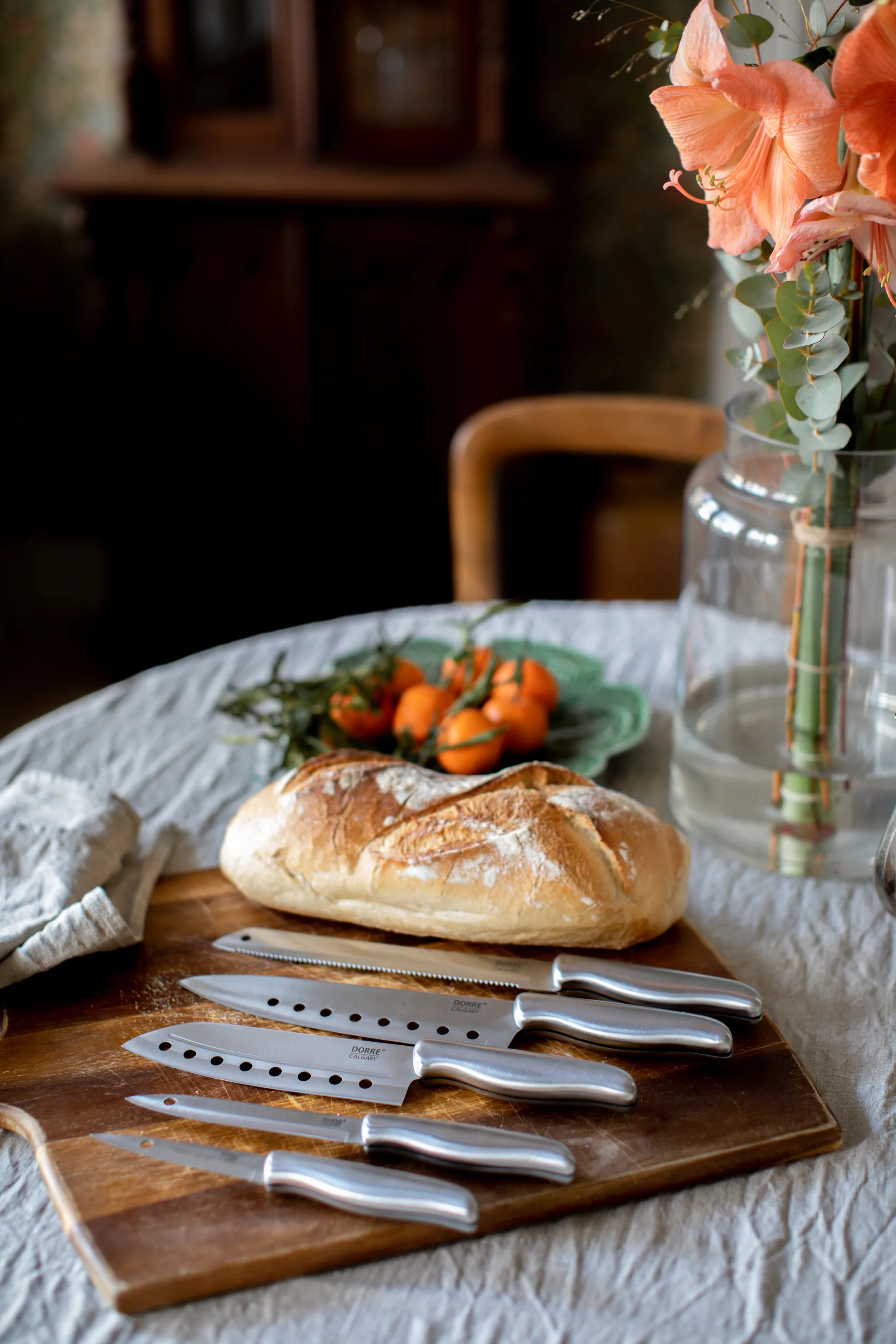 Calgary knivset 5 delar, Rostfritt stål Dorre