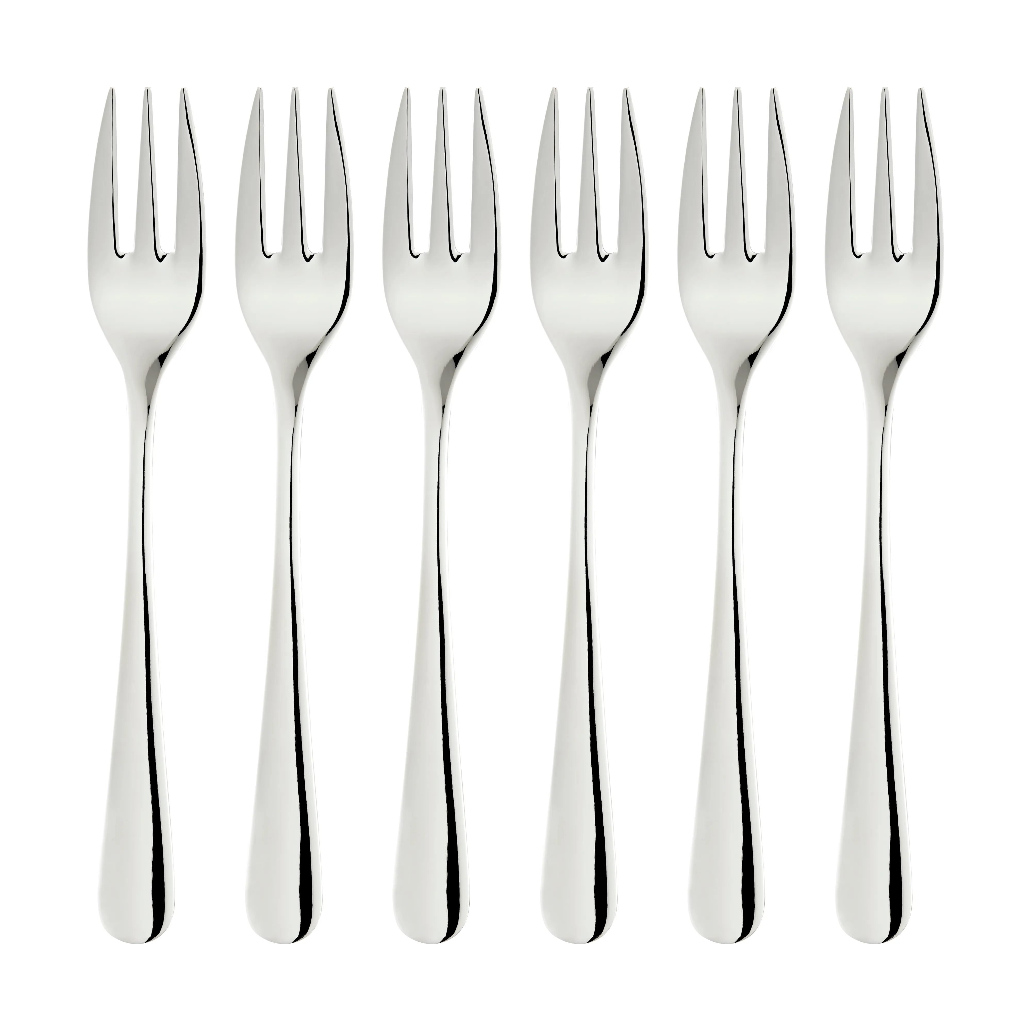 Classic dessertgafflar 6-pack
