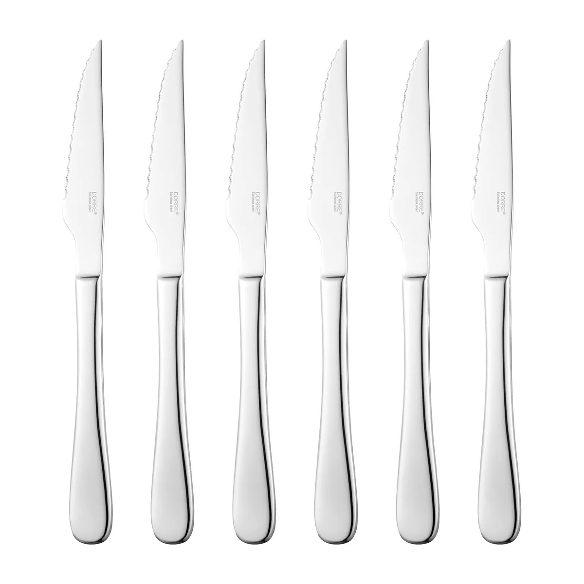 Dorre Classic grillkniv 6-pack Rostfritt stål