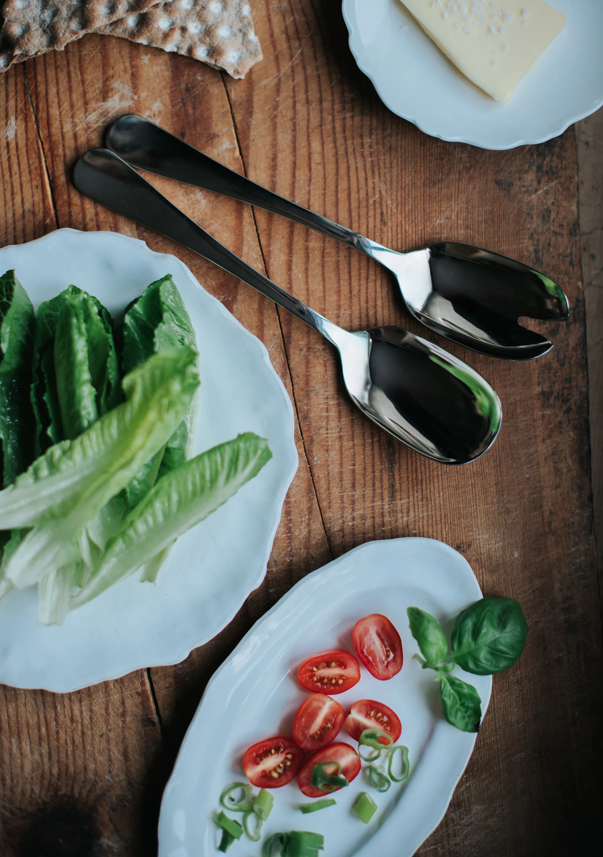 Classic sallads- & serveringsbestick, Rostfritt stål, 2 delar Dorre