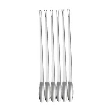 Classic skaldjursgaffel - Rostfritt stål, 6-pack, 24,5 cm - Dorre