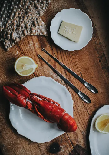 Classic skaldjursgaffel - Rostfritt stål, 6-pack, 24,5 cm - Dorre