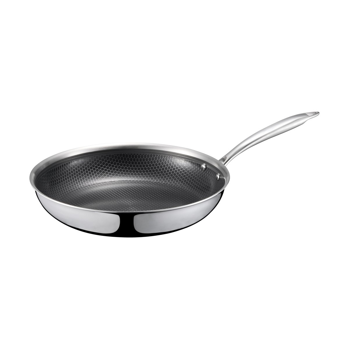 Dorre Eminence stekpanna rostfritt stål Ø30 cm | Skandinavisk Design | Stekpannor | Silverfärgad