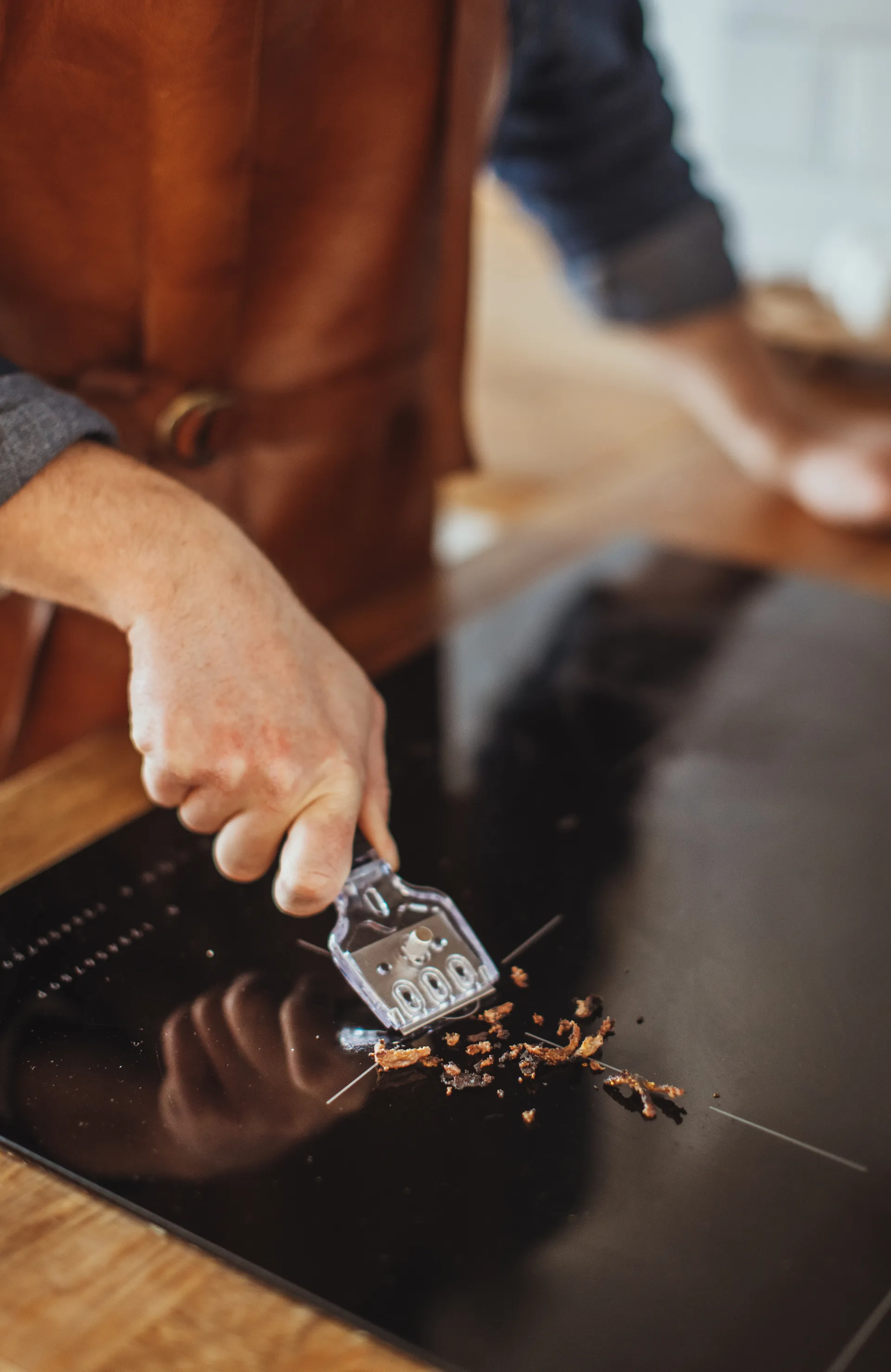 Hema hällskrapa svart 5 extrablad, 16x5,4x1,8 cm Dorre