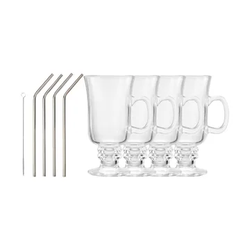 Iona Irish coffee set - Glas, 9 delar - Dorre
