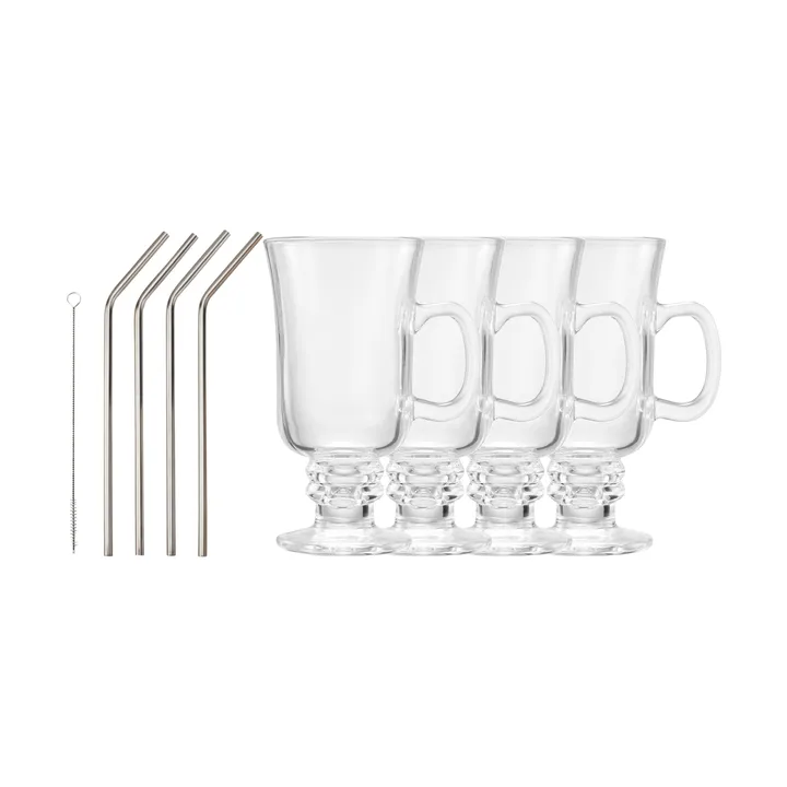 Iona Irish coffee set - Glas, 9 delar - Dorre