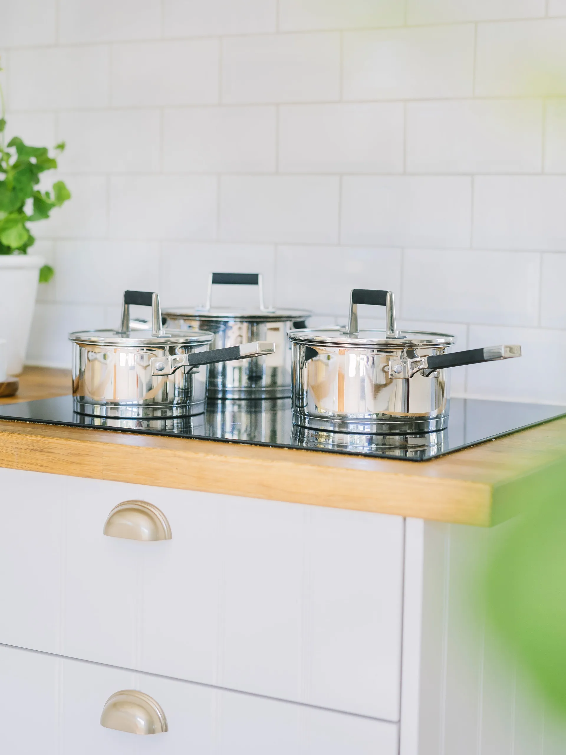 Kaci kastrullset 6 delar, Rostfritt stål Dorre