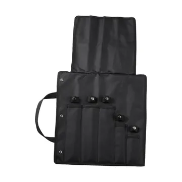 Kadi knivväska - Svart nylon, 5 knivfack - Dorre