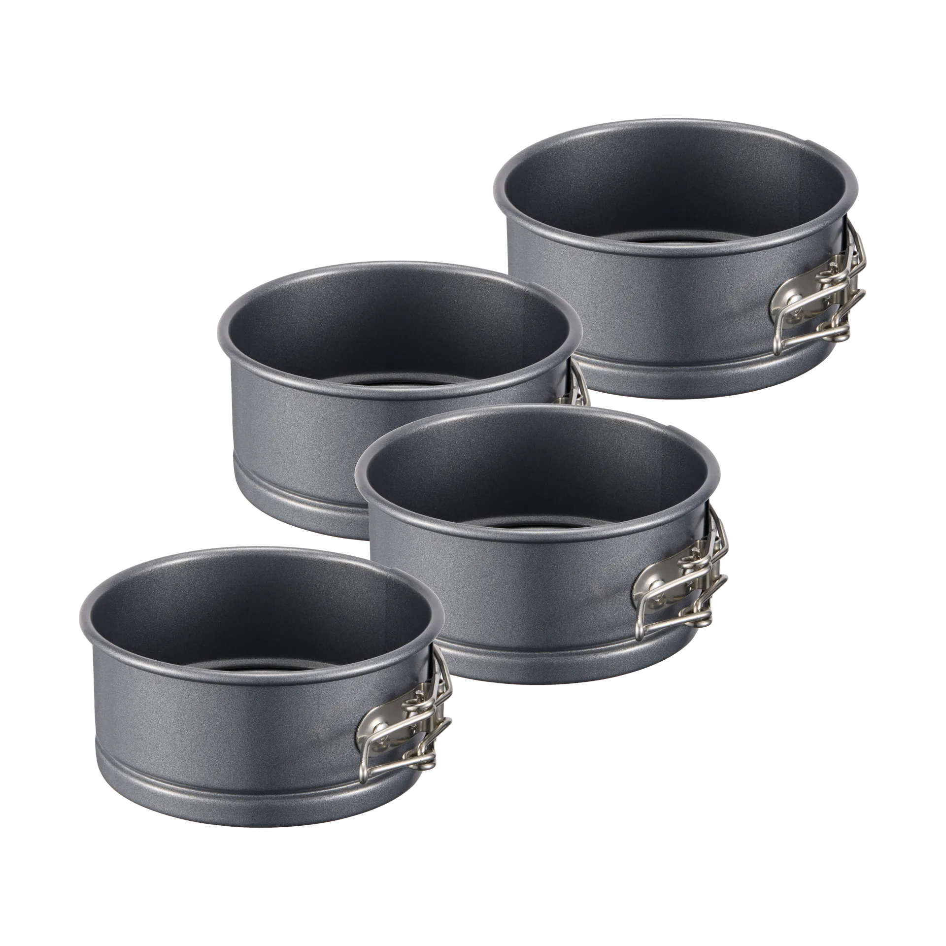 Karabo mini springform kolstål 4-pack, Ø10 cm Dorre