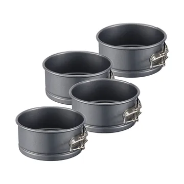 Karabo mini springform kolstål 4-pack - Ø10 cm - Dorre