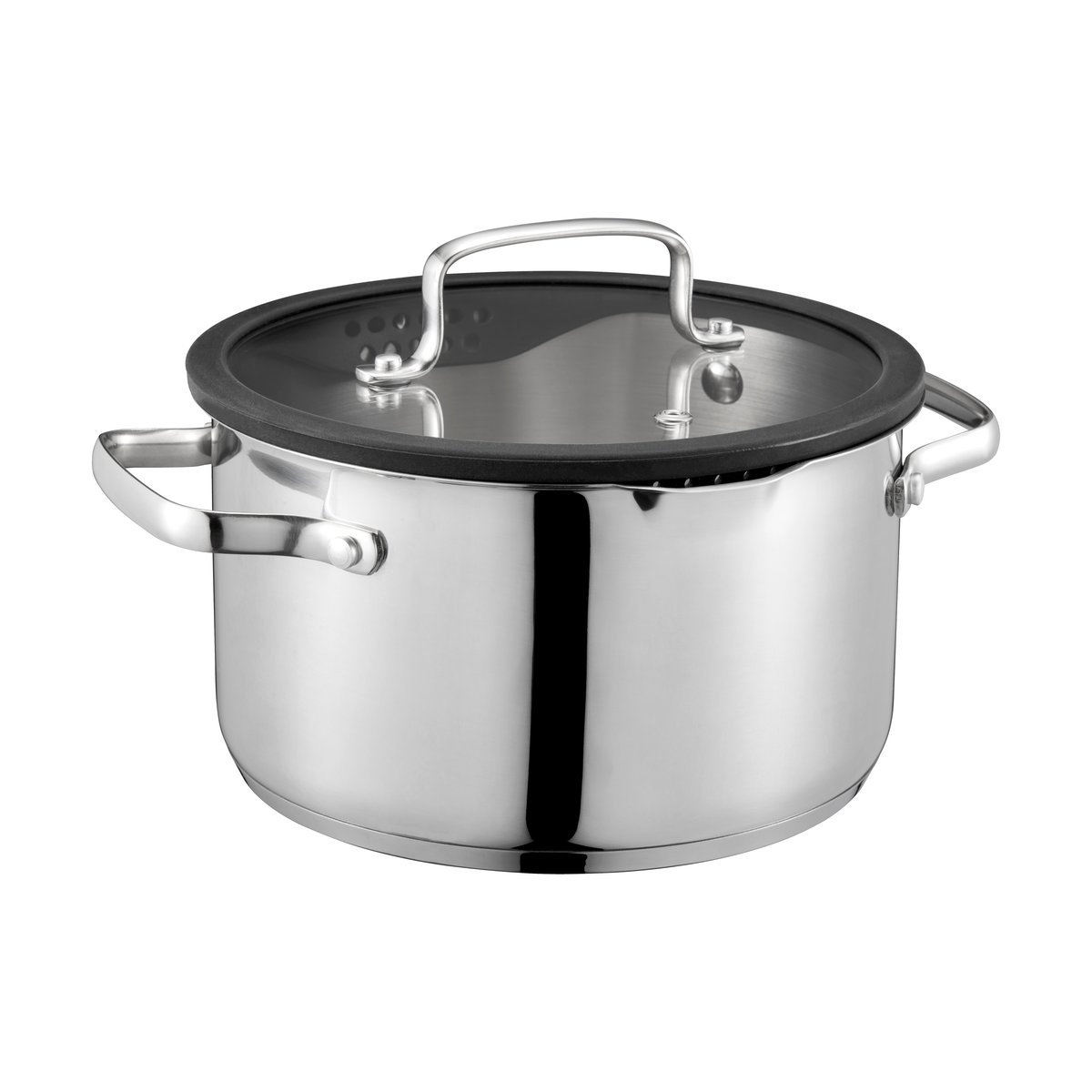 Dorre Karla gryta 3 L Silver | Skandinavisk Design | Kastruller | Silverfärgad