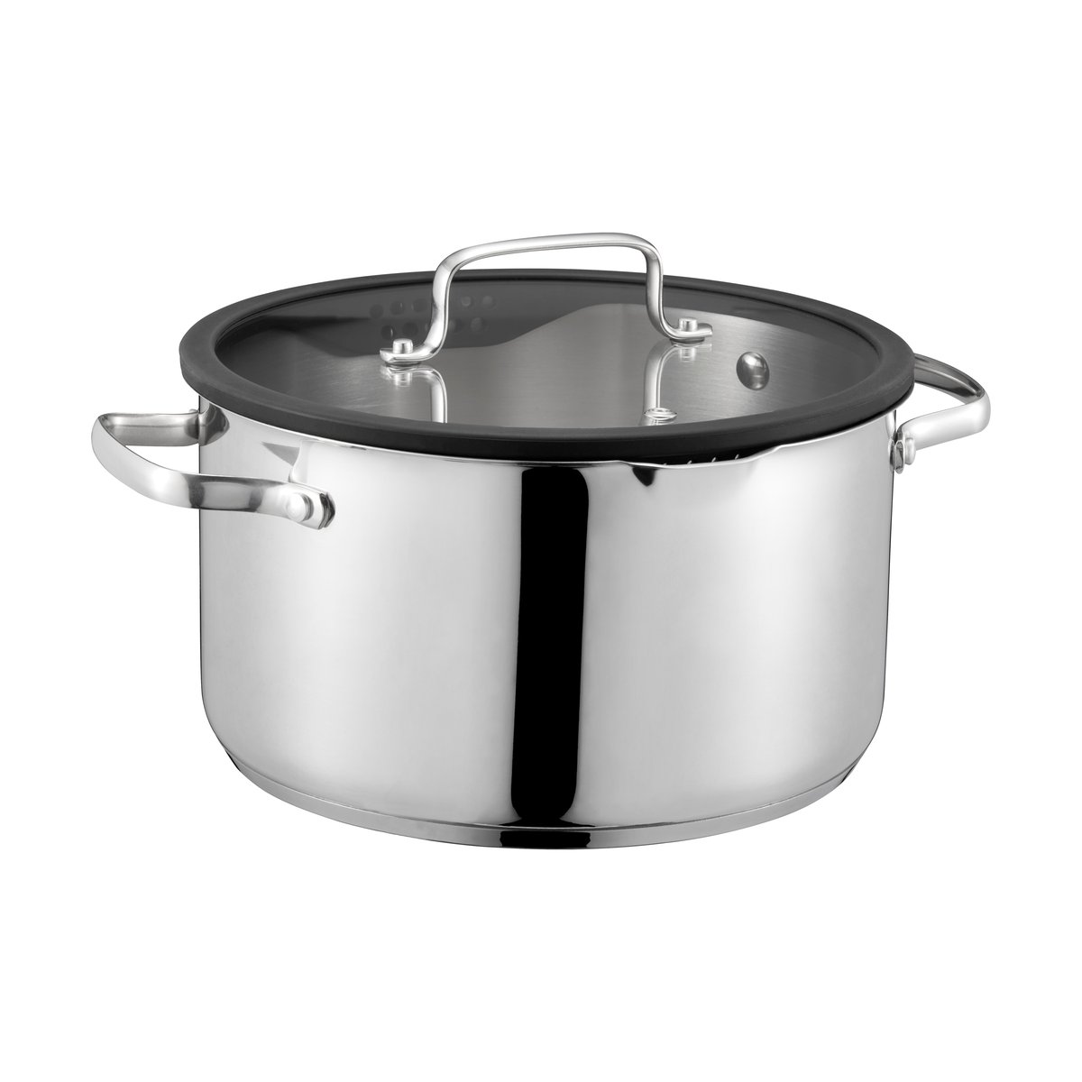 Dorre Karla gryta 5 L Silver | Skandinavisk Design | Kastruller | Silverfärgad