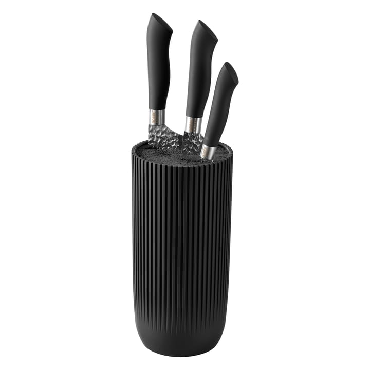 Kiki knivblock 24 cm, Black Dorre