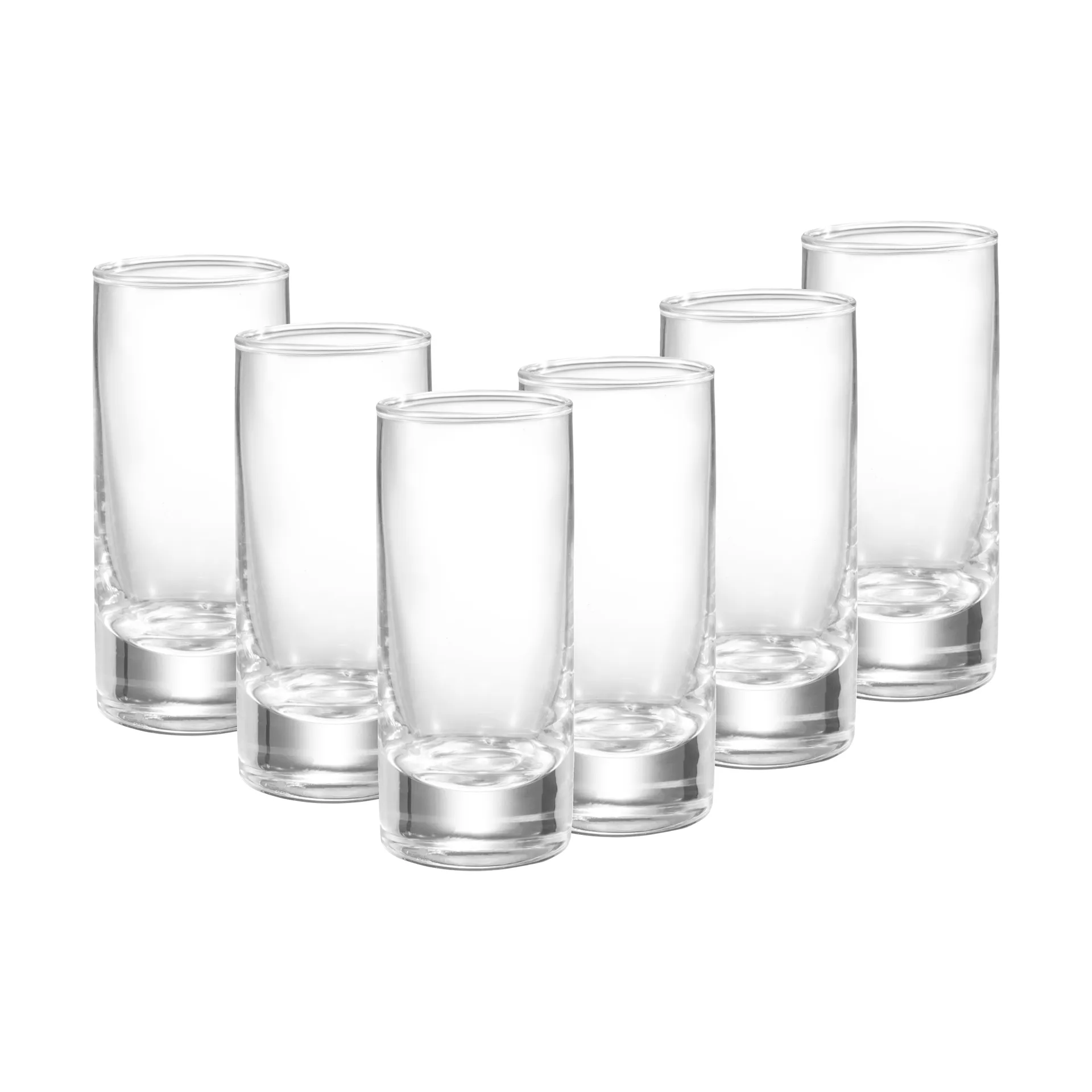 Saba snapsglas, Raka, 6-pack, 6 cl Dorre