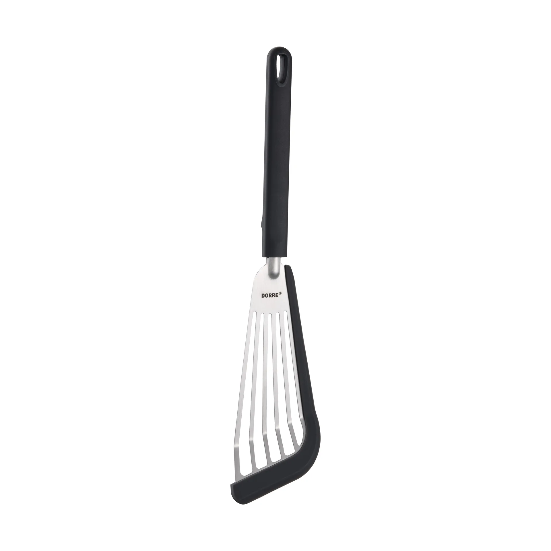 Sima stekspade silikon handtag, Rostfritt stål-silikon Dorre