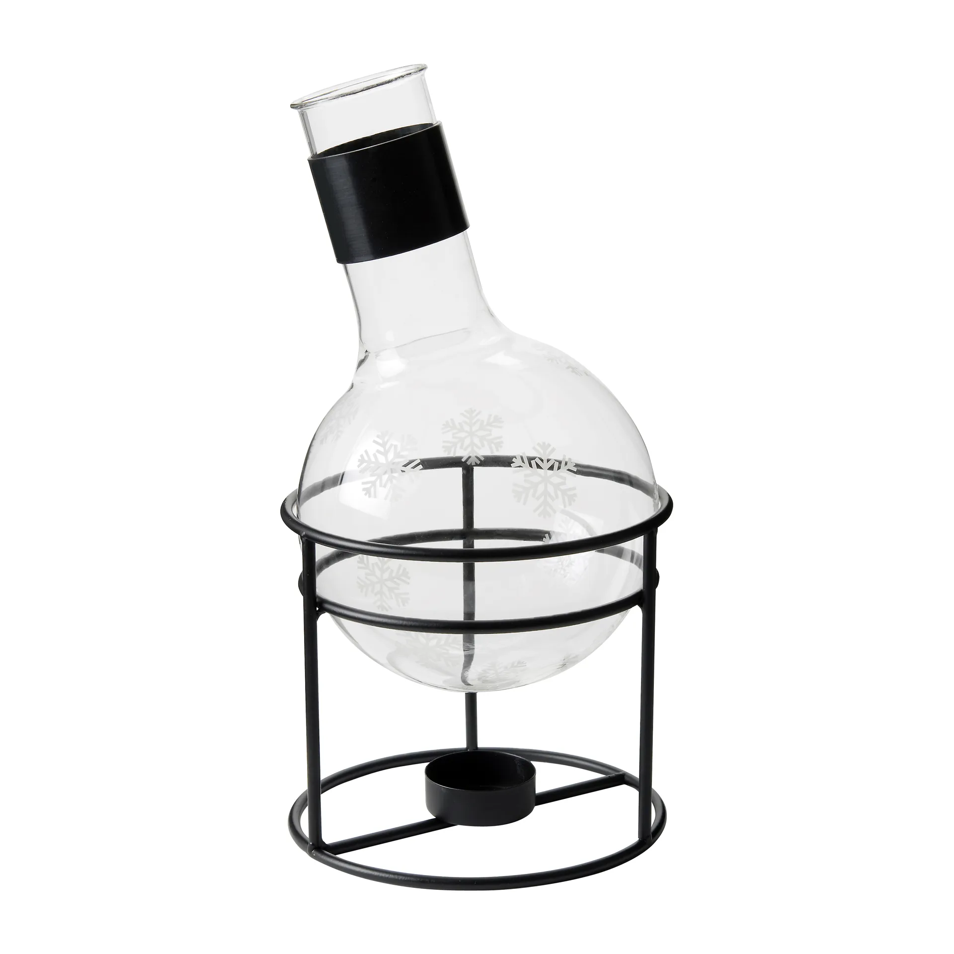 Snöstjärna glöggkolv 1,3 L, Glas-järn Dorre