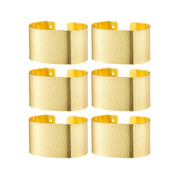 Svea servettringar 6-pack - Mässing - Dorre