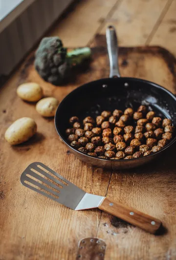 Trivence stekpanna keramisk beläggning - Rostfritt stål, Ø28 cm - Dorre