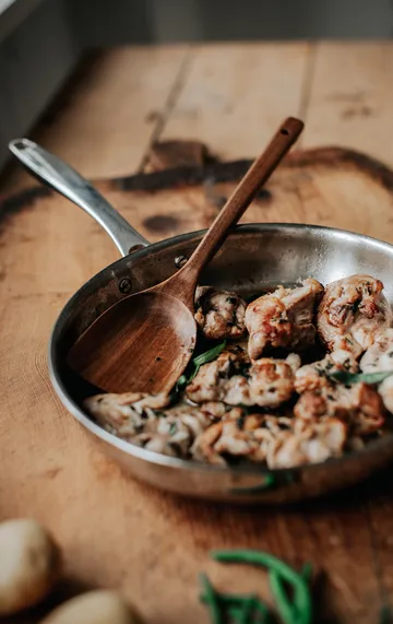 Trivence stekpanna - Rostfritt stål, Ø28 cm - Dorre