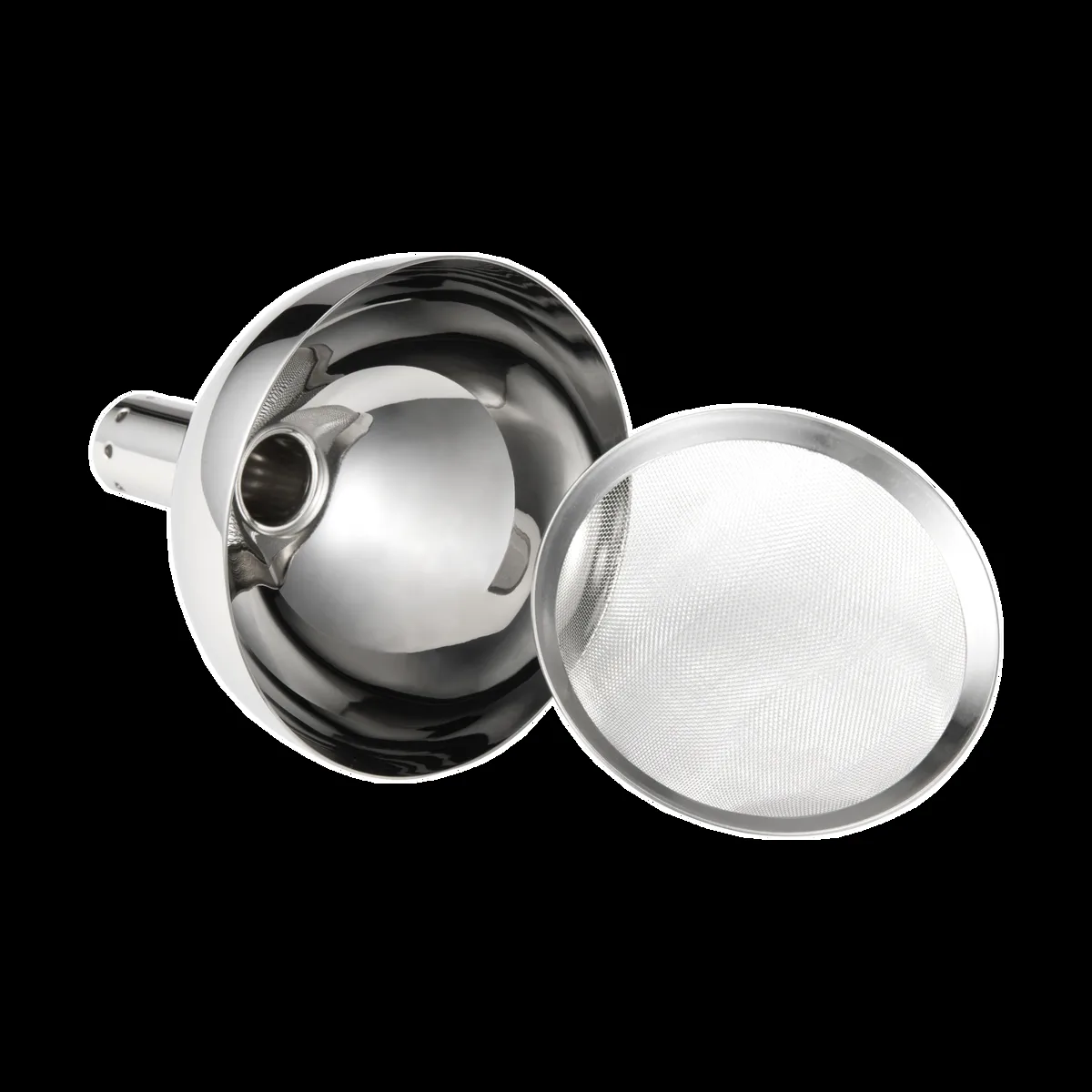 Dorre Valu dekateringstratt med sil Rostfritt stål