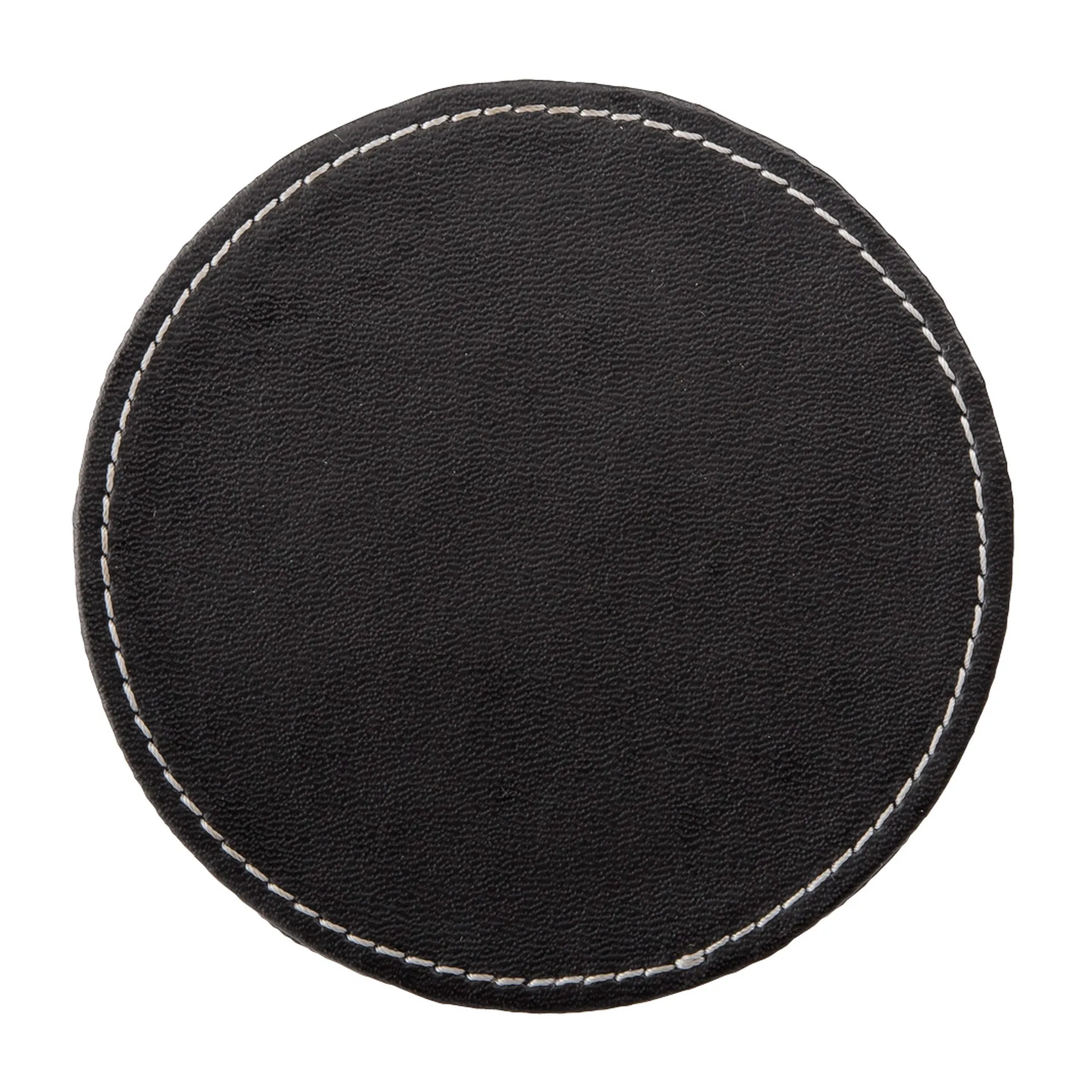 Visby glasunderlägg Ø10 cm 6-pack, Svart Dorre