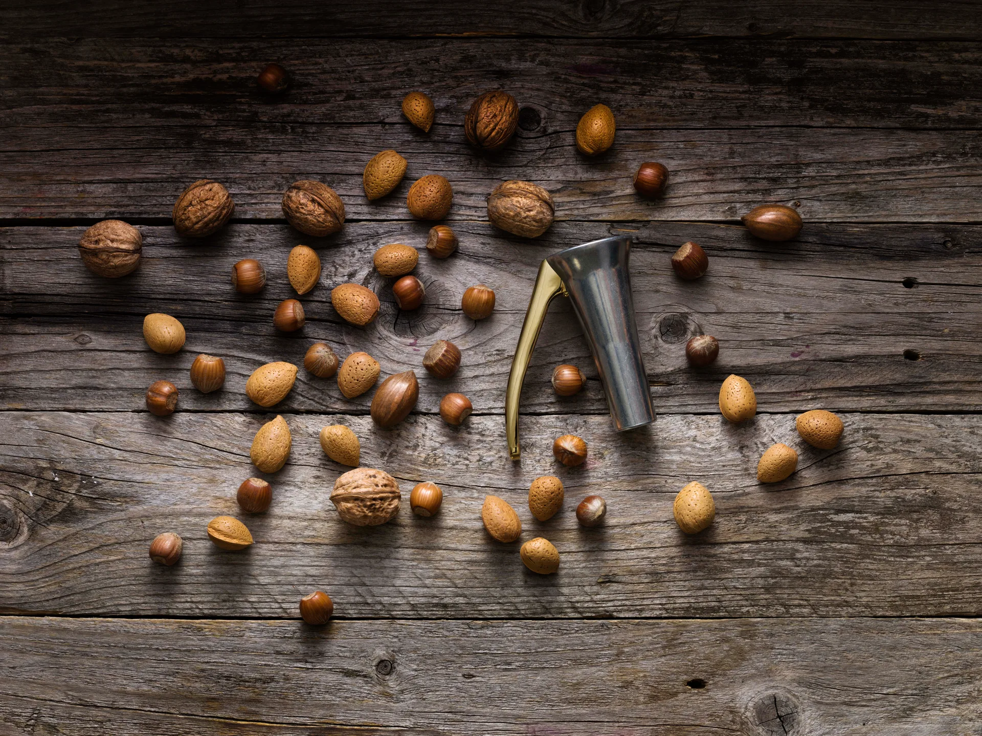 Drosselmeyer Nötknäckare, Zink och guld Drosselmeyer