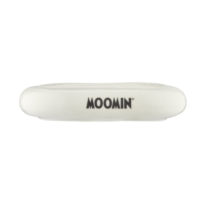 Dsignhouse x Moomin Mumin tvålfat 7x12 cm Vit | Skandinavisk Design | Brickor | Vit