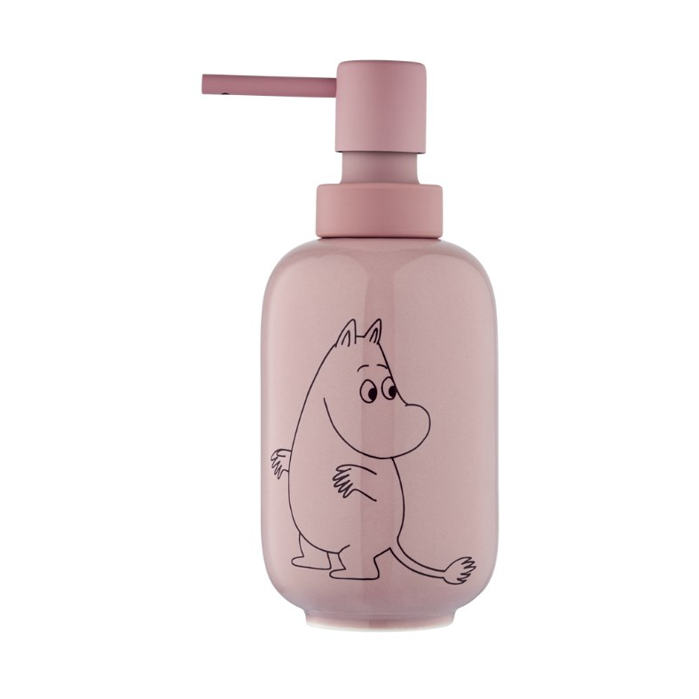Dsignhouse x Moomin Mumin tvålpump 35 cl Rosa | Skandinavisk Design | Tvålpumpar, Tvålkoppar & Tvålfat | Rosa