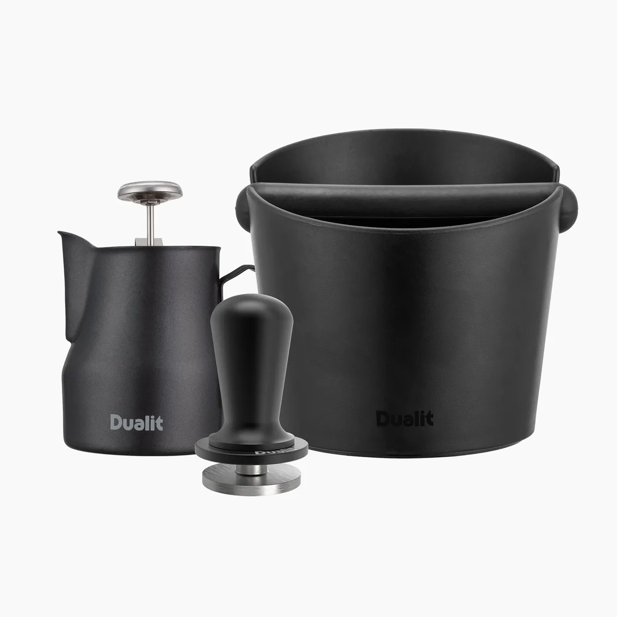 Dualit Barista Kit i 3 delar Svart | Skandinavisk Design | Kaffe & Te tillbehör | Svart