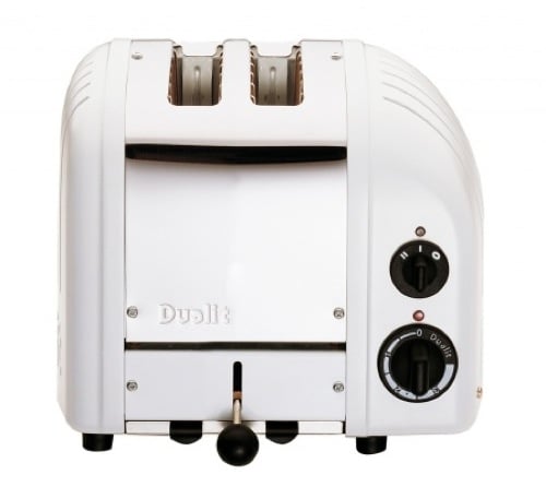 Dualit Brödrost Classic 2 Skivor Vit | Skandinavisk Design | Brödrostar | Vit