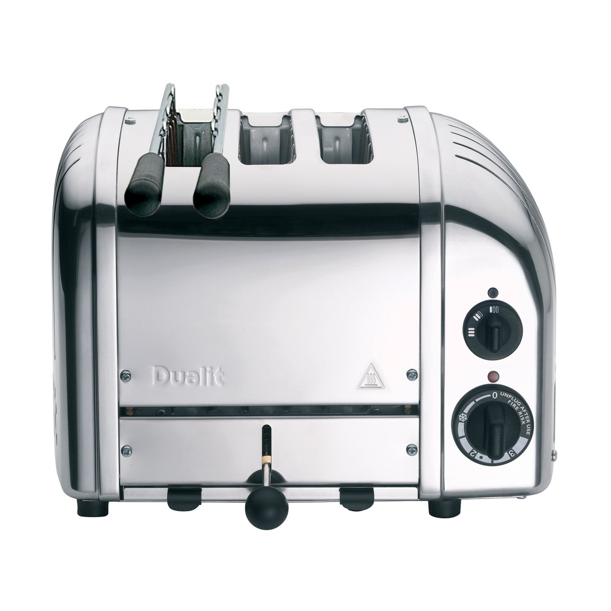 Dualit Brödrost Classic Combi 2+1 Skivor och toastgaller Rostfri