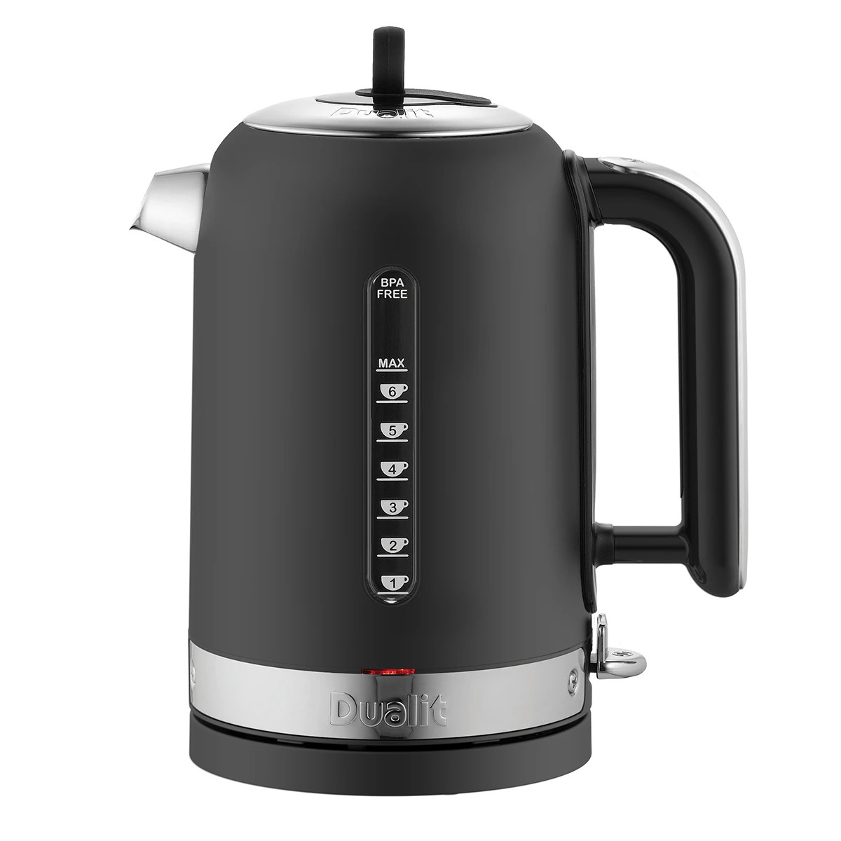 Dualit Classic vattenkokare 1,7 L Mattsvart | Skandinavisk Design | Vattenkokare | Svart