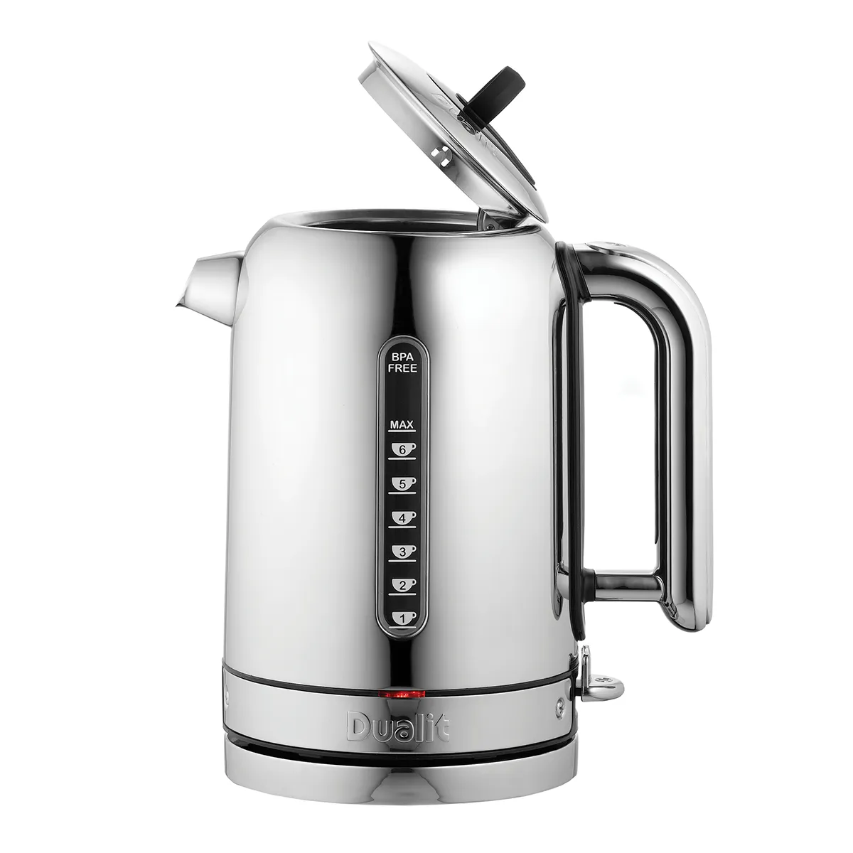 Dualit Classic vattenkokare 1,7 L Rostfri | Skandinavisk Design | Vattenkokare | Silverfärgad