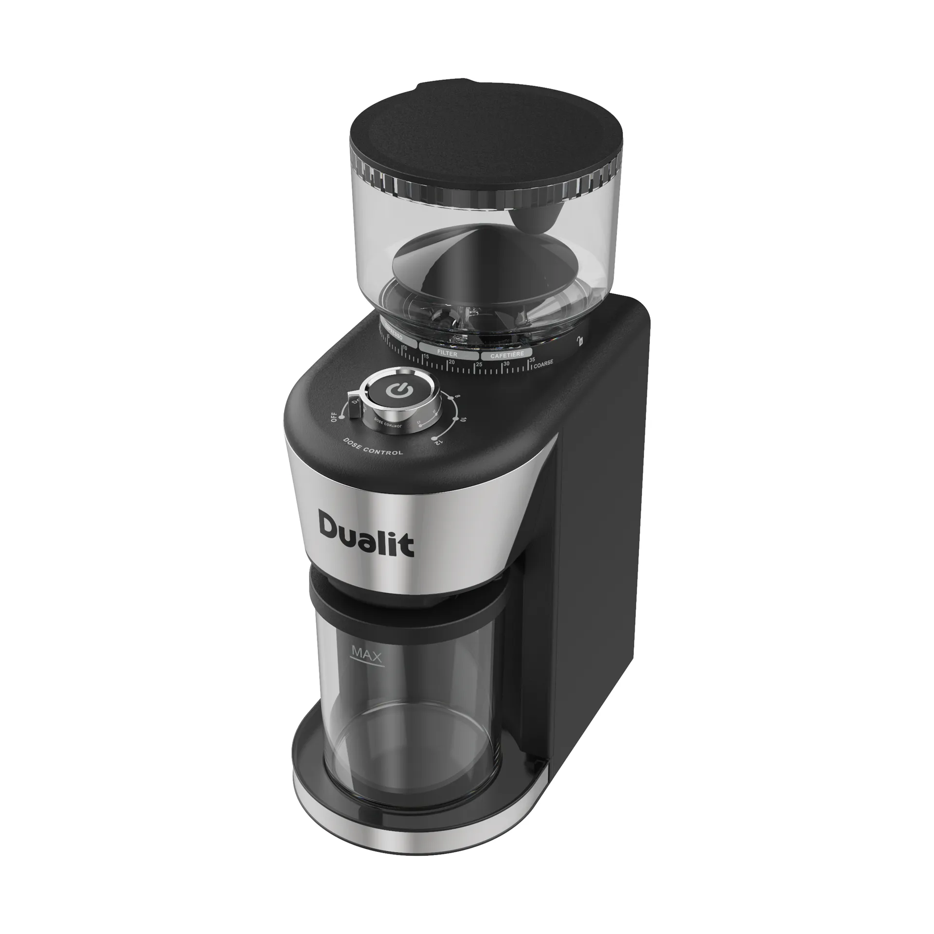 Dualit kaffekvarn 31 cm, Svart Dualit