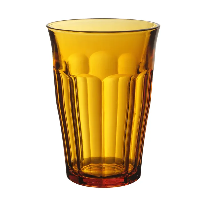 Picardie dricksglas - Amber, 6-pack, 36 cl - Duralex